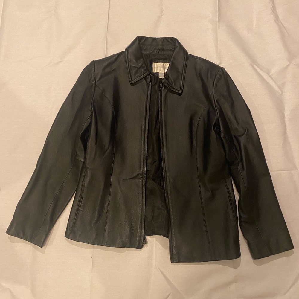 Authentic Classic Black Leather Jacket